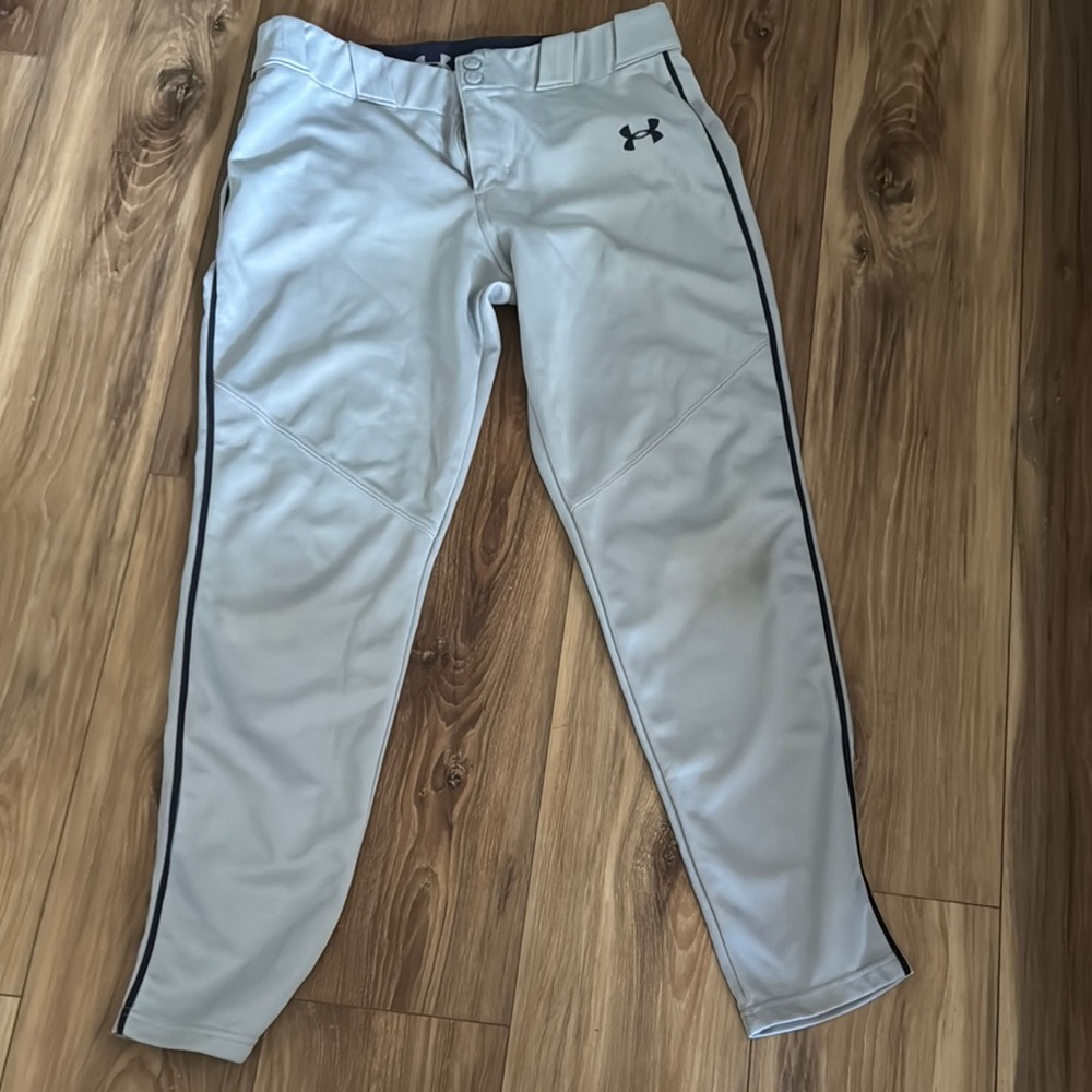 Under Armour Gray Tapered Sweatpants for Active Comfort